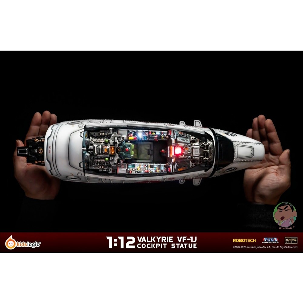 Kids Logic 1/12 Robotech Macross Valkyrie VF-1J Cockpit Statue