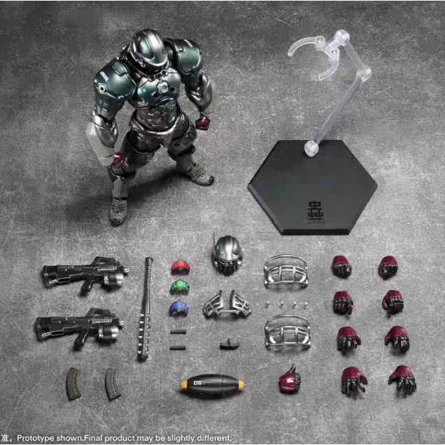 Ice Sense Studio Crusher - Python Commando Type Action Figure