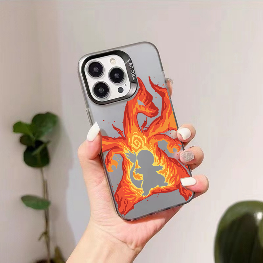 SAMSUNG สําหรับSamsung S26Ultra S25 + S24U S23U S22U Fire Pokemon CharizardสําหรับSamsungเคสโทรศัพท์
