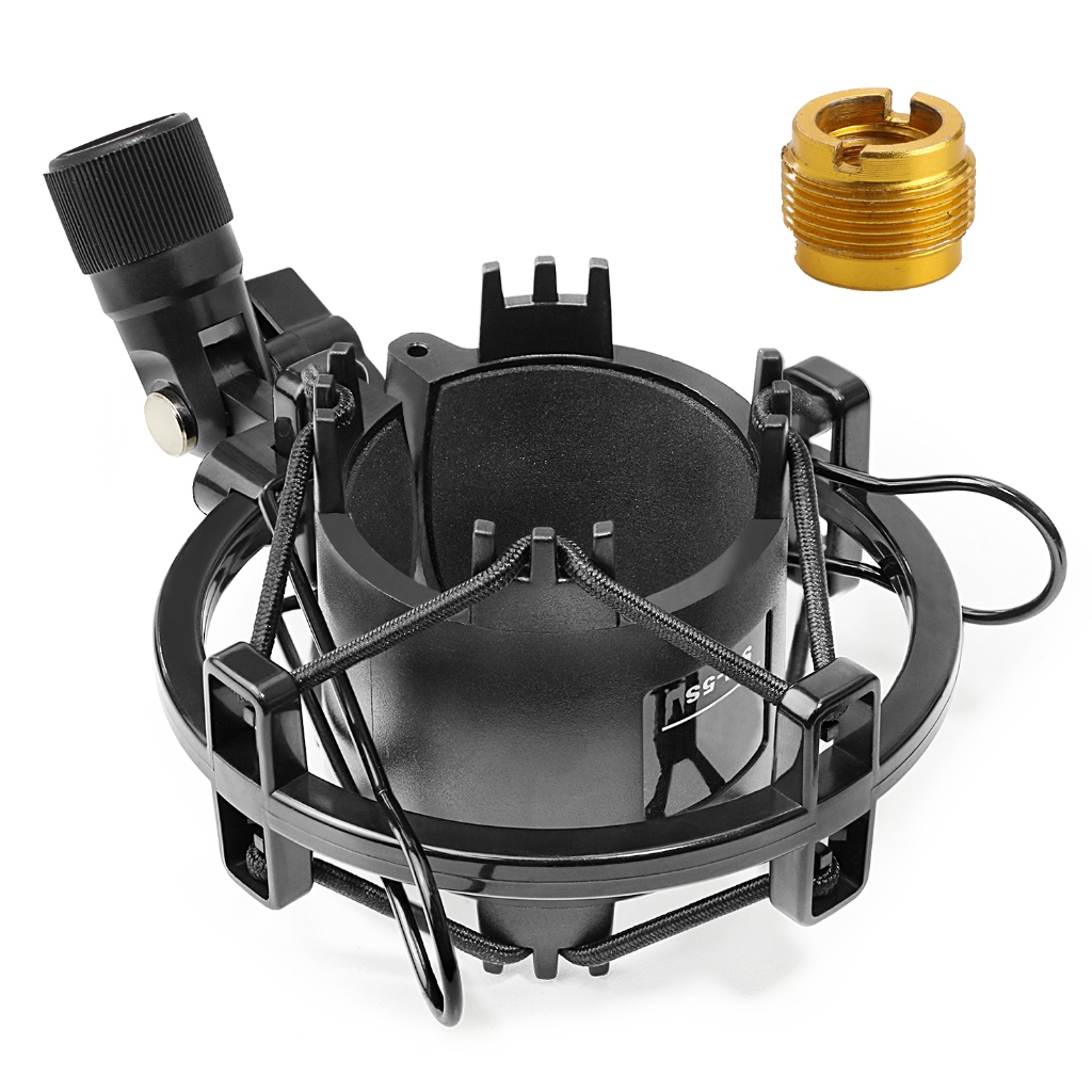 AT2020 Shock Mount, Shock Mount Stand ลดเสียงรบกวนการสั่นสะเทือนสําหรับ Audio Technica AT2020 AT2035 AT40 AT2020USB ATR2500x คอนเดนเซอร์ Micphone