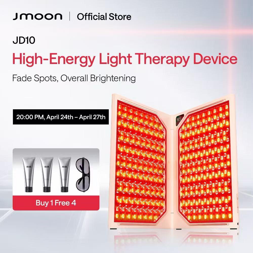 Jmoon JD10 อุปกรณ์บําบัดด้วยแสงพลังงานสูงฟื้นฟูผิวกําจัดริ้วรอยควบคุมน้ํามันกระชับผิวสําหรับ KOL
