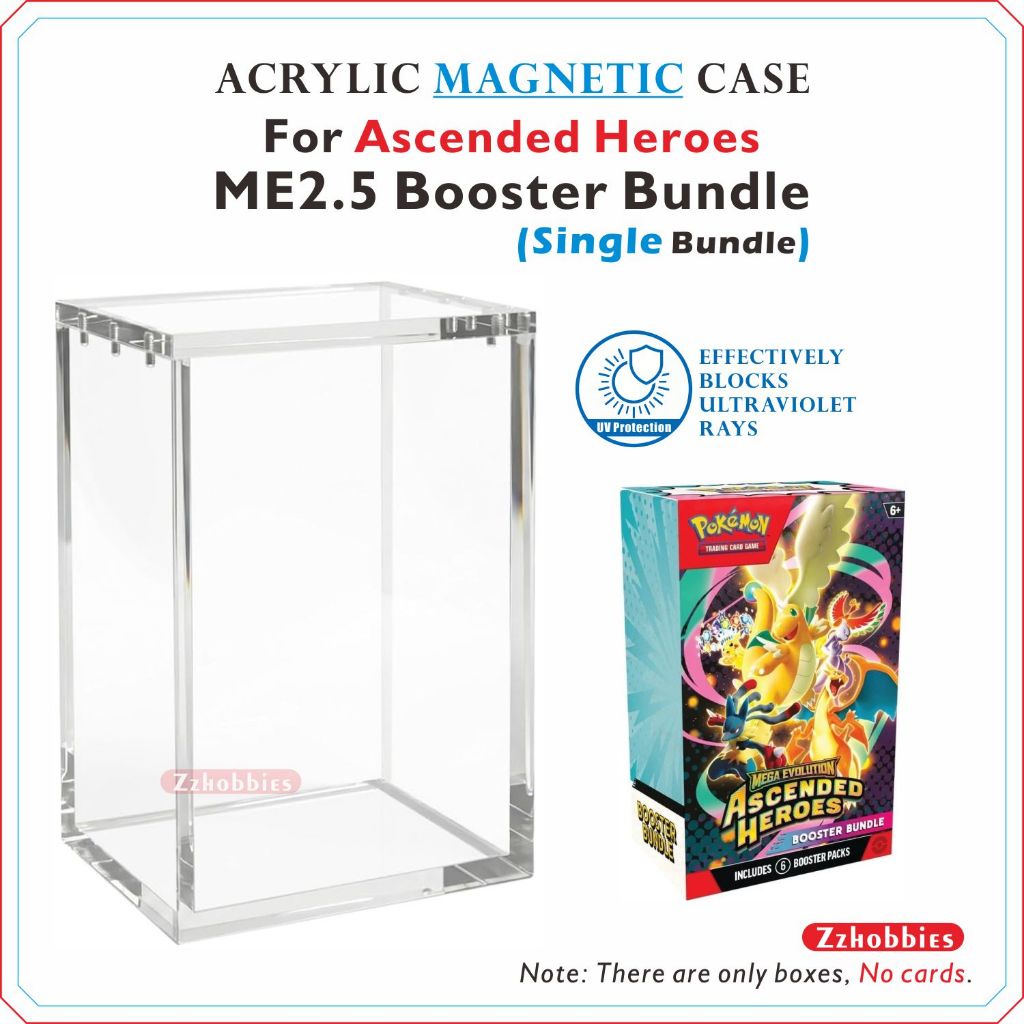 เคสแม่เหล็กอะคริลิคสําหรับวีรบุรุษ Ascended ME2.5 Booster Bundle(ชุดเดี่ยว)