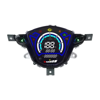 JG สําหรับ Honda Lead 125 Digital Dashboard Speedometer LED Digital Tachometer
