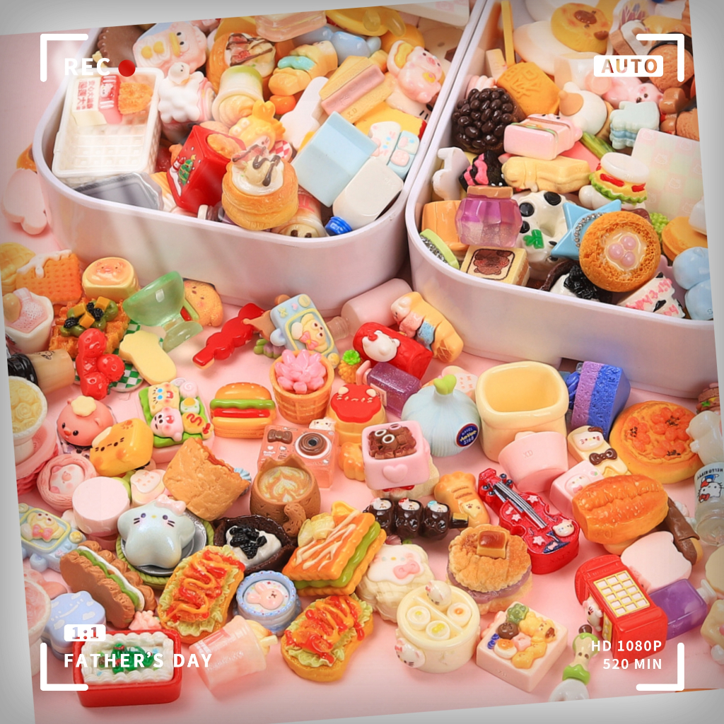 10ชิ้น/แพ็คจําลองมินิอาหารเรซิ่นอุปกรณ์อาหารรองเท้าหลุมตกแต่ง ทําเอง เคสโทรศัพท์อุปกรณ์เสริมถ้วยน้ํา ปะ