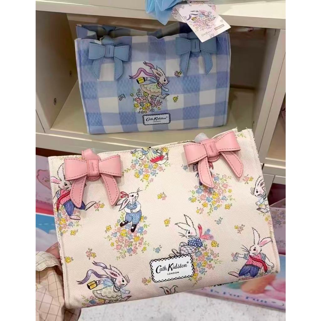 กระเป๋าถือ.CLUSTER.FLOWER.คอลเล็กชัน.Miniso.x.Cath.Kidston.ซีรีย์.Garden.Workshop