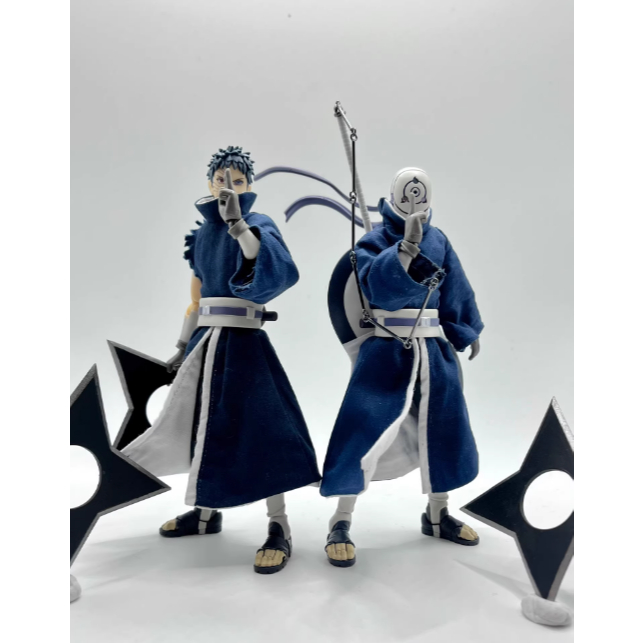 ZZTOYS Bandai SHF Uchiha Obito - Empty Dream of Despair 1/12 Scale Stabilized Figure, เสื้อผ้า, Cust