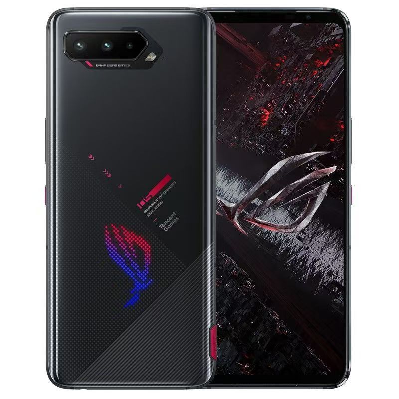 โทรศัพท์เกม Asus ROG Phone 5/โทรศัพท์มือถือ E-sports/Snapdragon888 ไม่ซ่อม,โทรศัพท์มือสองต้นฉบับสภาพ