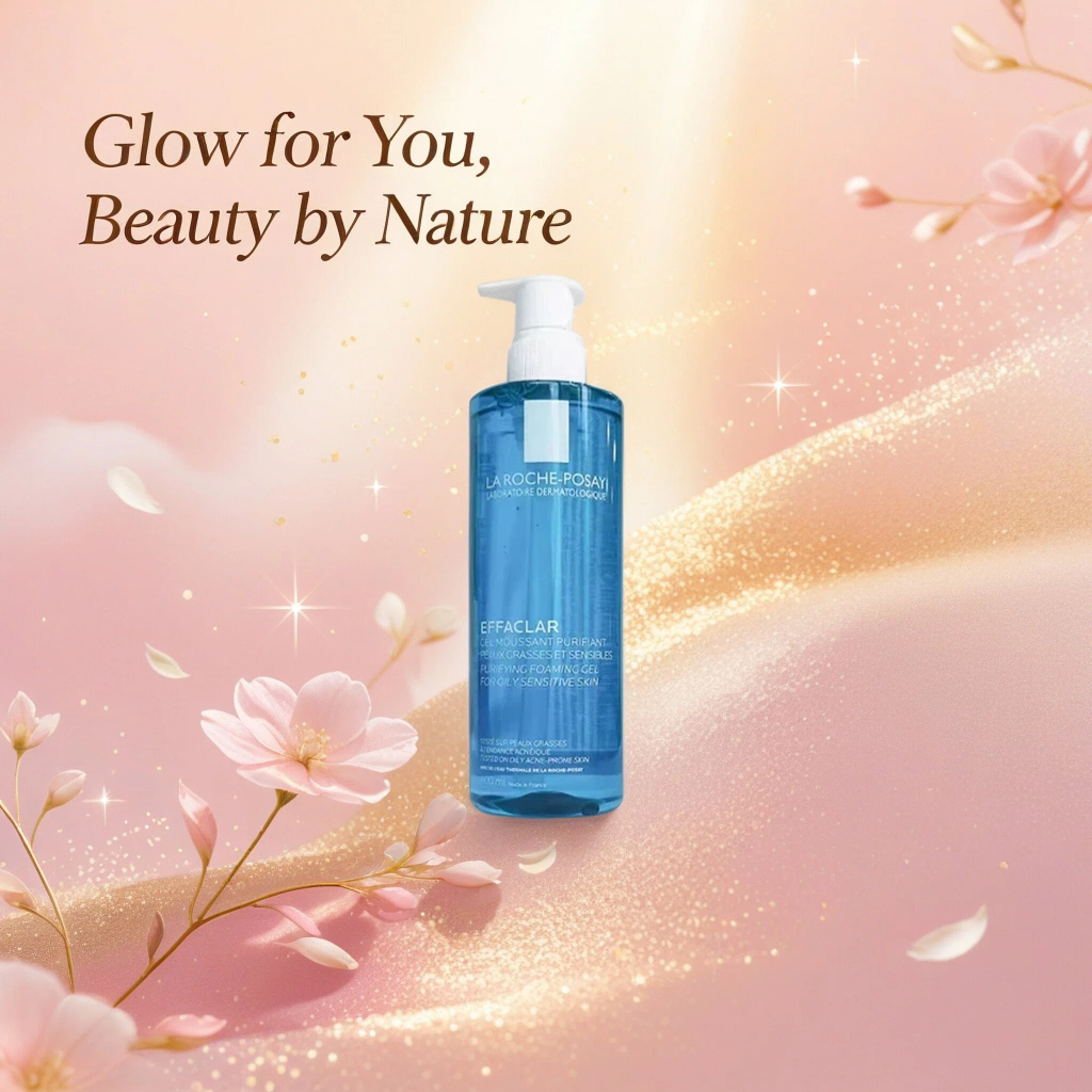 ข้อเสนอพิเศษ La Roche-Posay Effaclar Cleanser 400ml, Gentle Cleanser for Sensitive Oily Skin