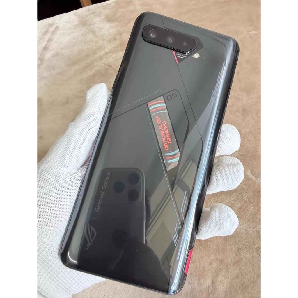 โทรศัพท์เกม Asus ROG Phone 5pro/โทรศัพท์มือถือ E-sports/Snapdragon888 un-repaired,Good Condition Ori