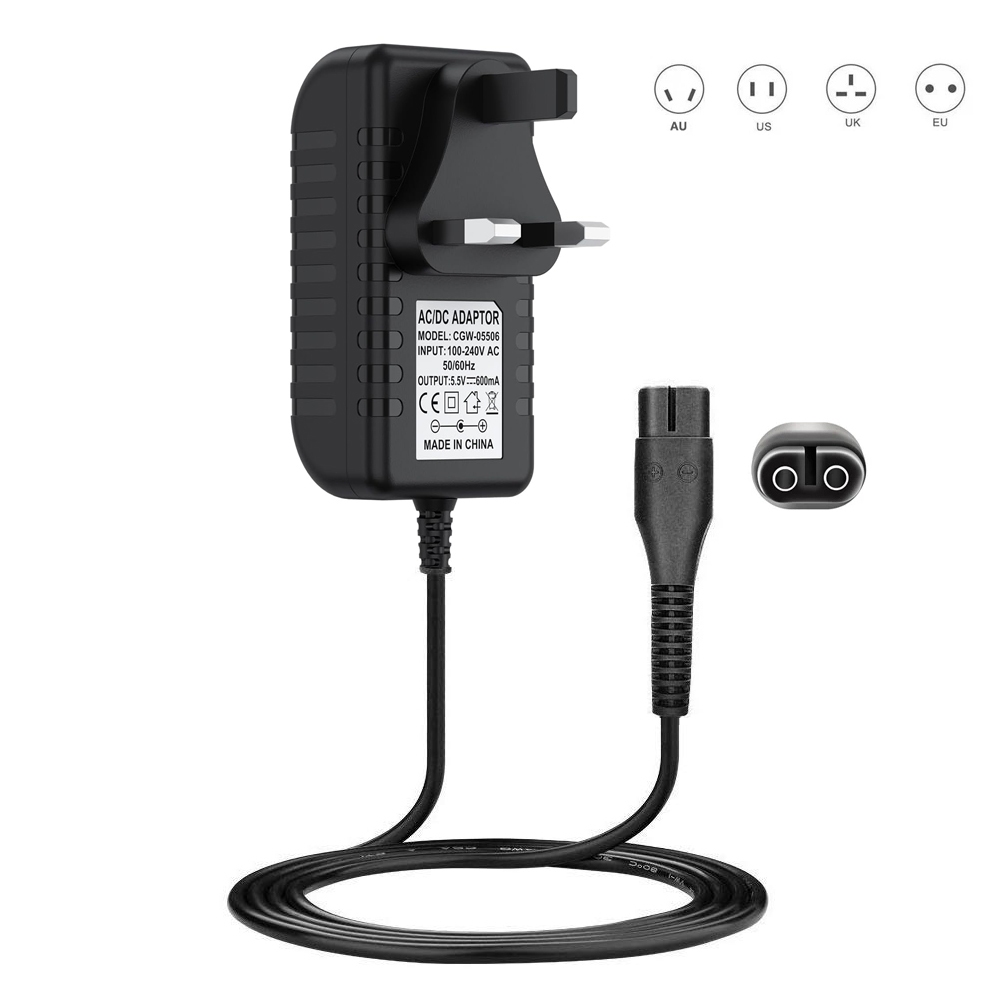 5.5V เครื่องดูดฝุ่นหน้าต่างอะแดปเตอร์จ่ายไฟสําหรับ Karcher WV Series WV1 WV2 WV50 WV60 WV70 WV75 Plu