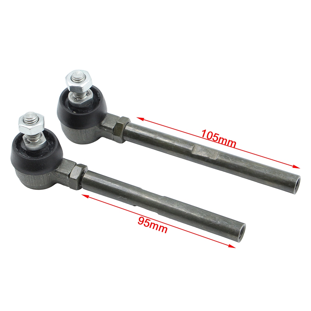 พวงมาลัยเพลา Tie Rod Kit Ball ข้อต่อ M8*1.25 สําหรับ Coleman KT196 CK196-T RTK200 196cc 6.5HP แก๊สขั