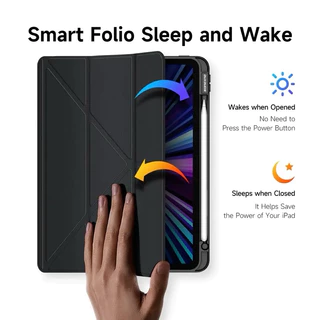 DUX DUCIS MAGI ที่ถอดออกได้สําหรับ iPad Air 11 13 2025 Pro 11 13 2024 Pro 12.9 Mini 6 7 Air 5 4/ 7 8 9 10 11 Folio ฝาครอบ