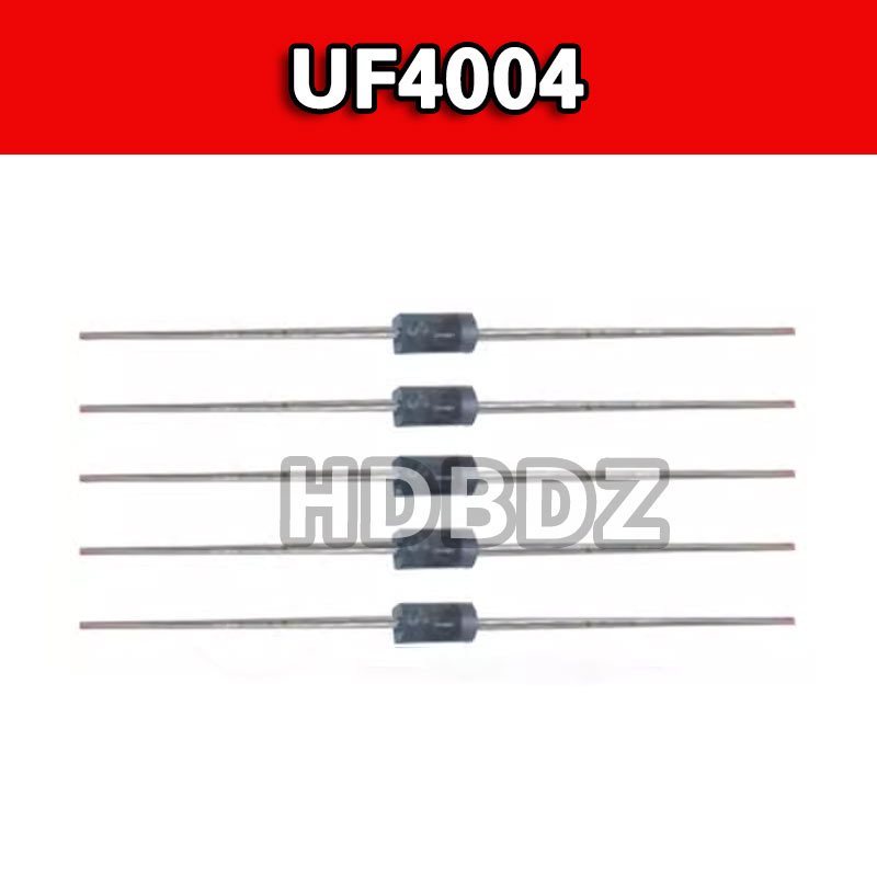 100pcs UF4004 1A  DO-41 Shoteki Rectifier ไดโอด Fast Recovery ไดโอด IC