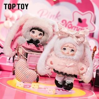 TOPTOY x Nommi-Pinky Energy Series Plush Doll Blind Box กล่องสุ่มพวงกุญแจตุ๊กตาผ้า ฟิกเกอร์สะสม ของขวัญวันเกิด กล่องสุ่มตุ๊กตาผ้า