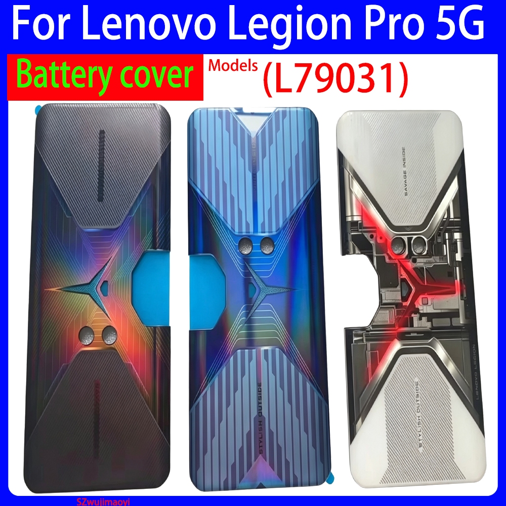 สําหรับ Lenovo Legion Pro 5G แบตเตอรี่สําหรับ Lenovo Legion Pro (L79031) ฝาครอบด้านหลังด้านหลังด้านห