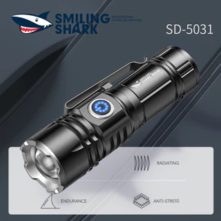 LA SD5031 ขนาดเล็กแบบพกพาไฟฉาย Led M60 5000LM แม่เหล็กคลิปโลหะ Type-C กันน้ําไฟฉายแบบชาร์จไฟได้เหมาะสําหรับของขวัญ