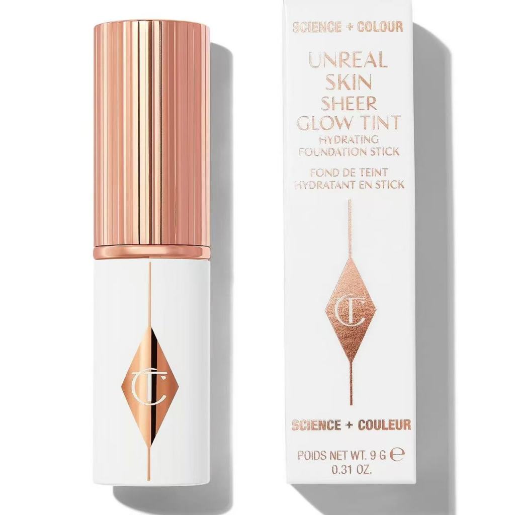 Charlotte Tilbury Unreal Skin Foundation Stick, CT Sheer Glow Tint, Charlotte Tilbury Foundation Sti