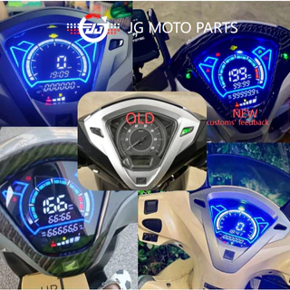 JG สําหรับ Honda Lead 125 Digital Dashboard Speedometer LED Digital Tachometer