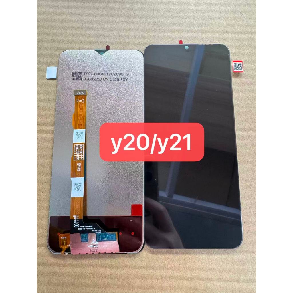 VIVO y20/y12s/y20s/y12s-2021/y20i/y15s/y12a/y15a y16 y21s y02s y21t y01โทรศัพท์มือถือ 100% + จอแสดงผ