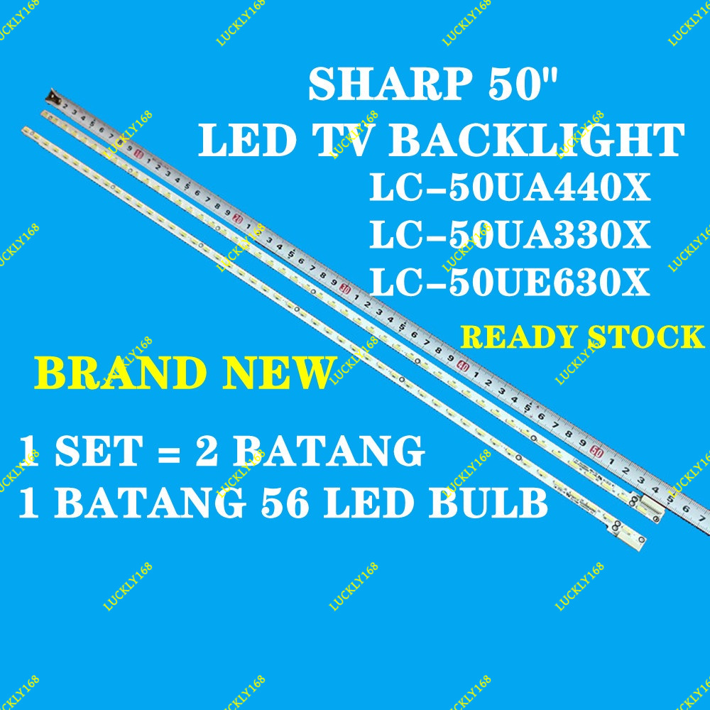 LC-50UA330X LC-50UA440X LC-50UE630X SHARP 50 INCH LED TV BACKLIGHT LAMP TV 50" 50UA330X 50UE630X 50U