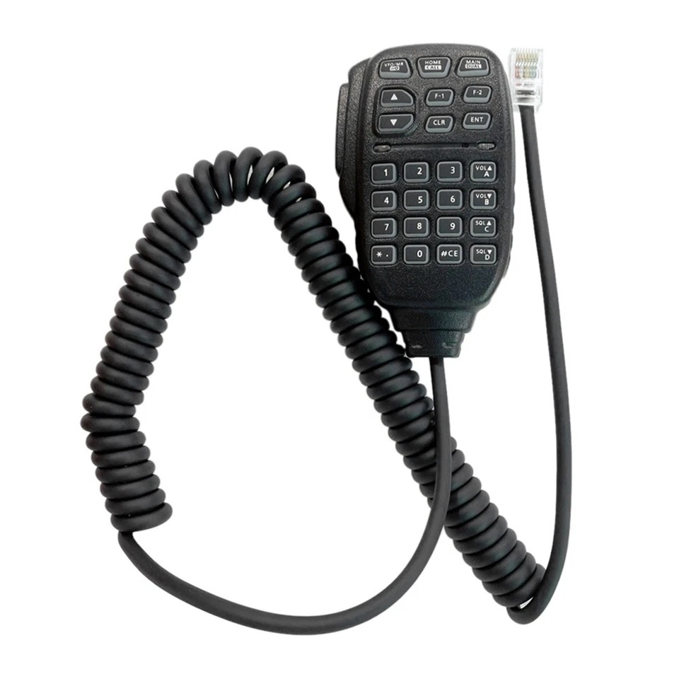 HM-207 รีโมทคอนโทรลไมโครโฟนคีย์บอร์ดสําหรับ ICOM IC-2730E 2730A ID-5100A 5100E วิทยุ RJ45 PTT Mic Pr