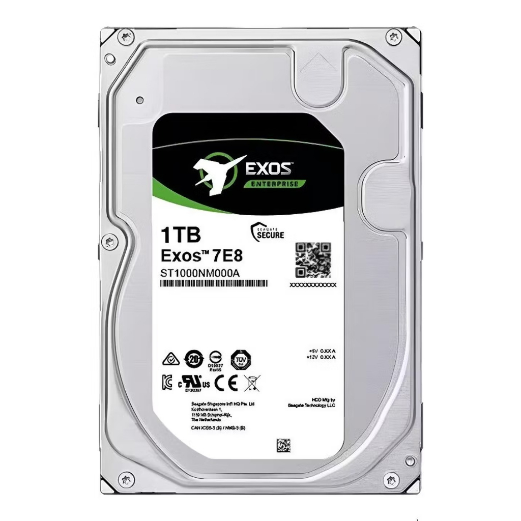 สําหรับฮาร์ดไดรฟ์ Exos Galaxy Enterprise: 1TB, 2TB, 3TB, 4TB, 6TB, 8TB, 3.5 นิ้ว, Server/Security/De