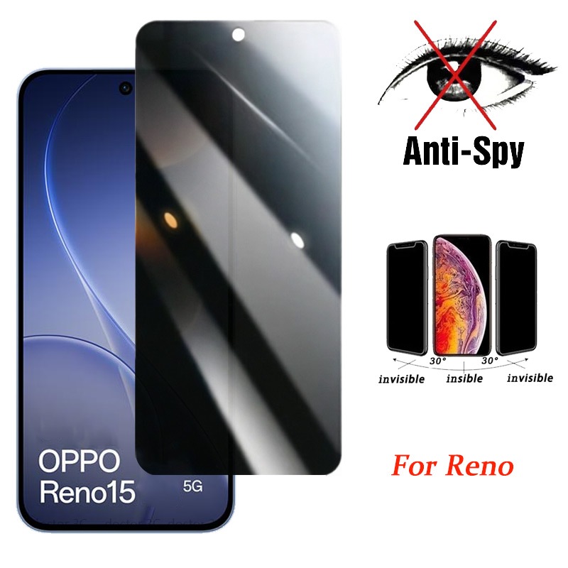 ฟิล์มกันมอง สำหรับ ฟิล์มกันเสือก กันมองข้าง OPPO Reno 15 15F 14 14F 13 13F 12F 11F 8T 8Z 8 7 6 5 5Z 4 Find X9 X8 Pro Max 7Z 6Z 4G 5G 2026