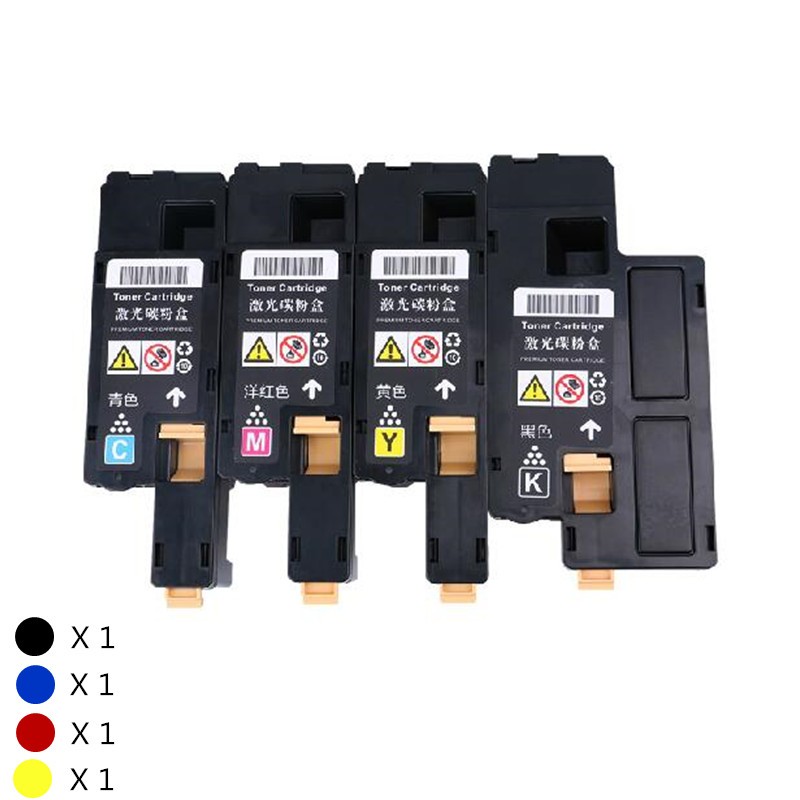 4 ชิ้นตลับหมึกสําหรับ Xerox Phaser 6000 6010 WorkCentre 6015 6015V 106R01634 106R01630