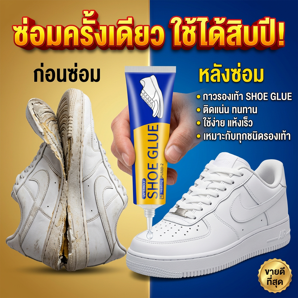 🏃เติมครั้งแรกใช้ 3 ปีครับ🏃MINI กาวซ่อมรองเท้า กาวติดรองเท้า กาวซ่อมรองเท้าอเนกประสงค์ กาวยาง กาวยางอเนกประสงค์