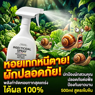 ✅ ฆ่าหอยทากอย่างรวดเร็ว✅MINI ยาฆ่าหอยทาก กำจัดหอยทาก ยาฆ่าแมลงศัตรูพืช 500ml นวัตกรรมล่าสุดจากเยอรมนี ปี 2026 ฆ่าเพลี้ย แมลงสาบ หนู ปลวก คาเบนดาซิม แมลงศัตรูพืช เพลี้ย ยาฆ่าหนอน ขวดเดียวจบ ครบทุกปัญหา