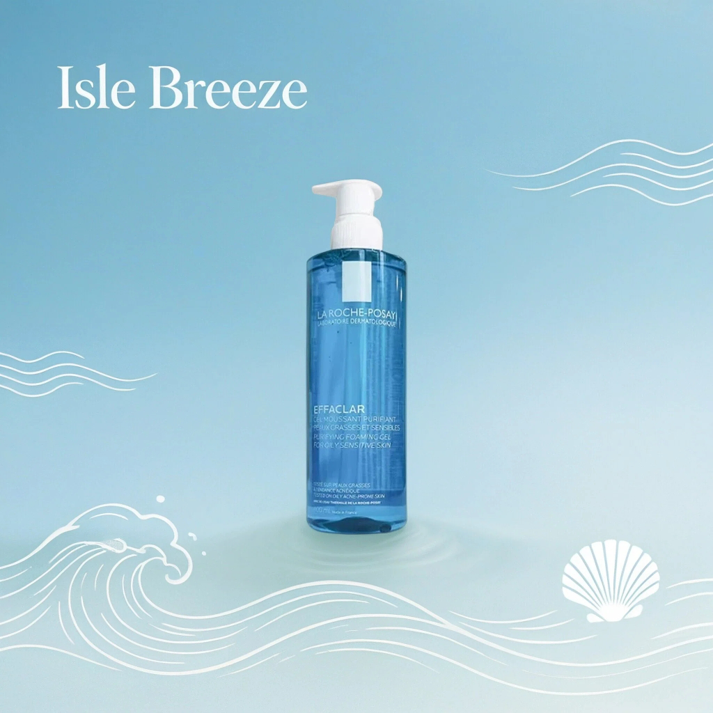 ใหม่ La Roche-Posay Effaclar Cleanser เจลโฟมควบคุมความมันสําหรับผิว Acne-Prone
