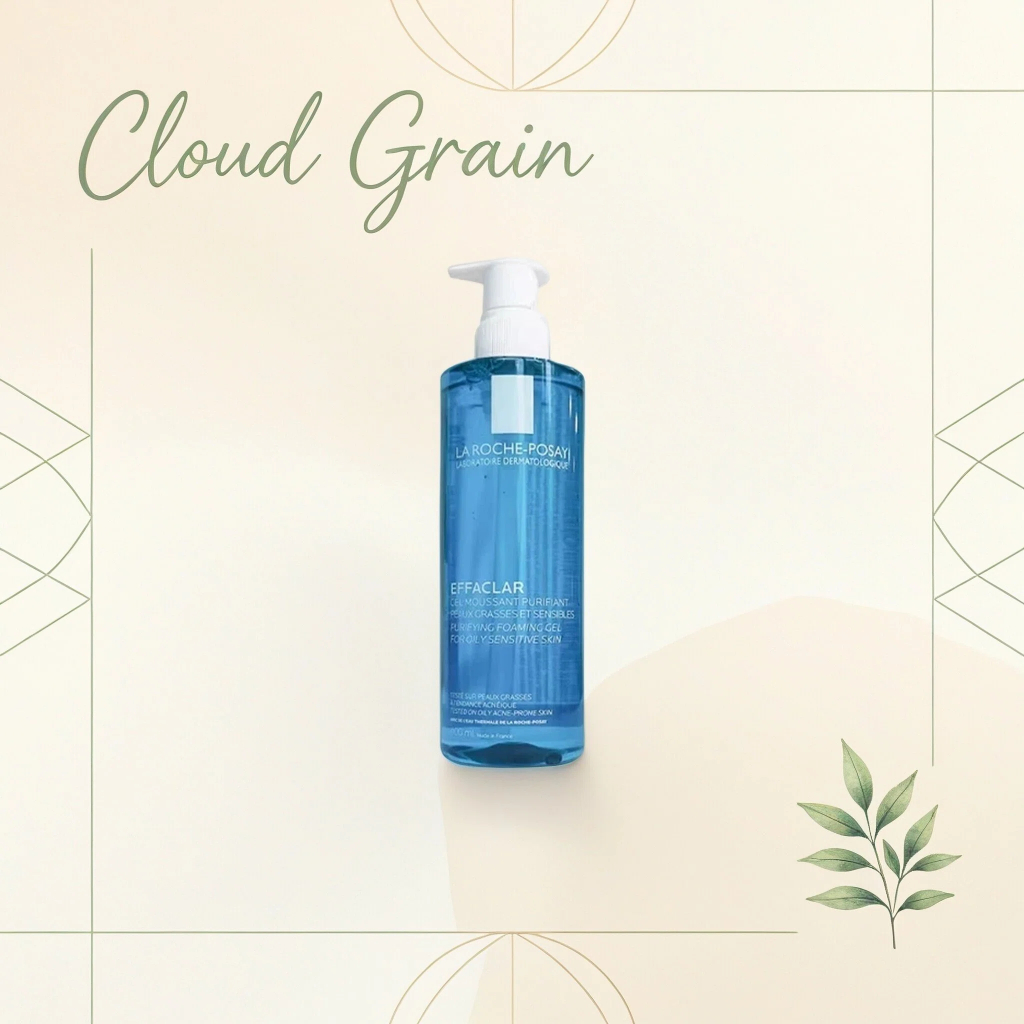 ใหม่ La Roche-Posay Gentle Effaclar Cleanser, Sensitive Oily Skin Safe Foaming Gel