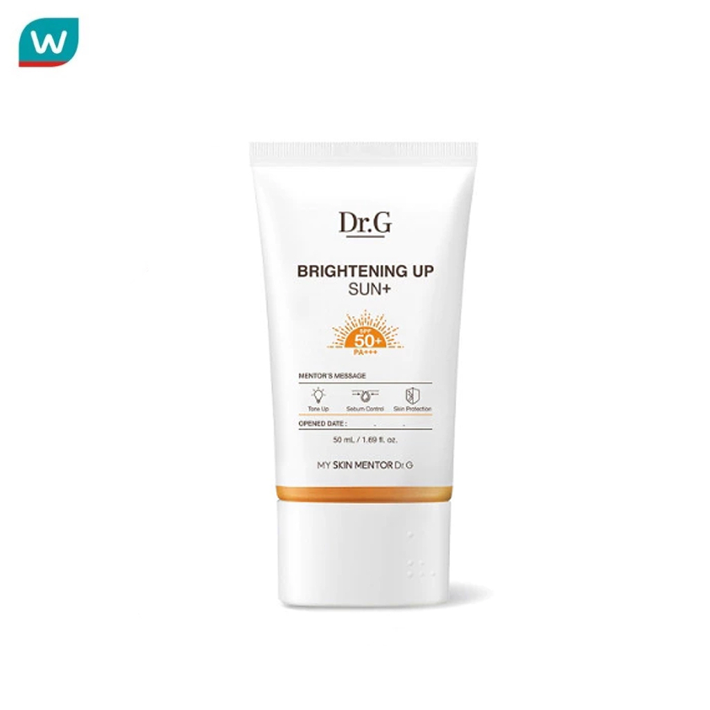 [Dr.G] Brightening Up Sun Plus 50ml SPF50+ PA +++/ ปรับผิวให้กระจ่างใสและลดการผลิตเมลานิน