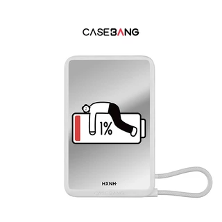 [CCC] CASEBANG Power Bank 10000mAh แบตสำรอง มีสาย Type-C ชาร์จเร็ว พกพา 210g สำหรับ iPhone 15-17