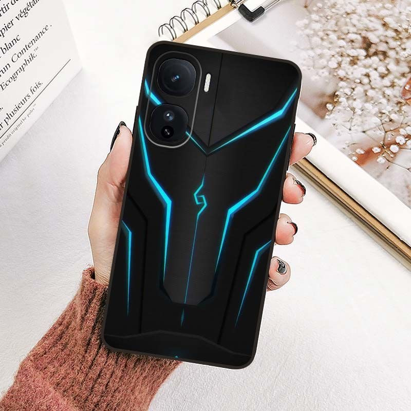 Anti-Drop สําหรับ iQOO Neo 10 Pro + Soft TPU ซิลิโคนปกหลังสําหรับ Vivo iQOO Neo 10 Pro Plus Capas iQ
