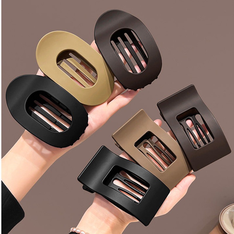 แฟชั่น Duckbill กิ๊บติดผมสไตล์หอยเป๋าฮื้อแบน Barrette สบายกลับหัวเครื่องประดับผม