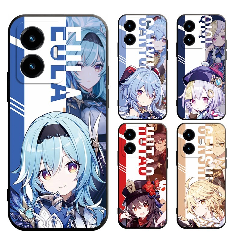 VIVO V60 Lite V60 V50 LITE V50 PRO 5G V4O V40 Pro V40 lite 4G 5G Genshin Impac hu tao ปลอก Soft Case