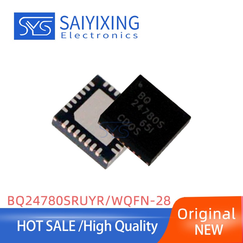 4 ชิ้น BQ24780SRUYR เดิม 24780S ชิป WQFN-28 เครื่องชาร์จแบตเตอรี่แบบซิงโครนัส IC