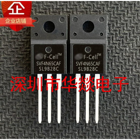 ชุดทรานซิสเตอร์เอฟเฟกต์สนาม MOSFET 5 ชิ้น TO-220F รุ่น SVF4N65CAF SVF14N60F SVF7N80F SVF7N65/10N65T/