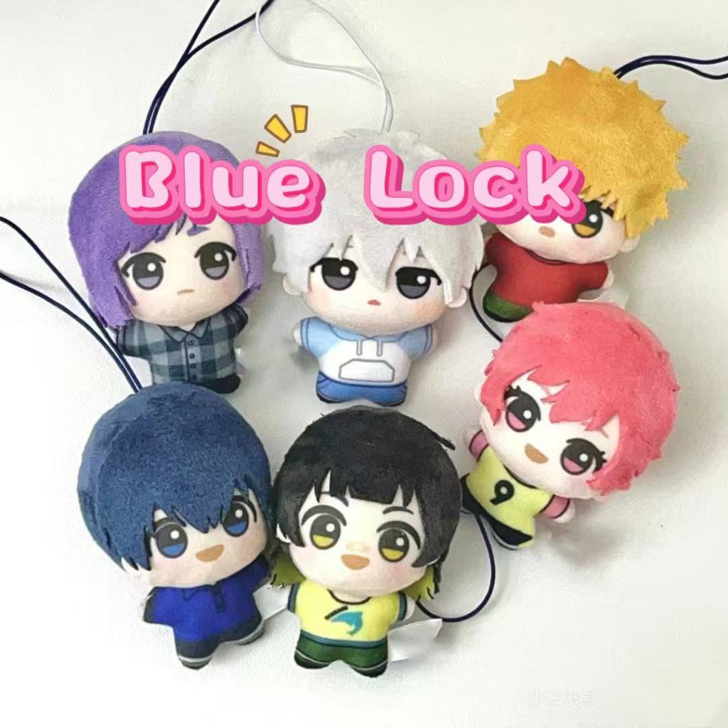 Anime BLUE LOCK ตุ๊กตา Plush น่ารัก Nagi Sishiro Mikage Reo Bachira Meguru Isagi Yoichi Chigiri Hyom