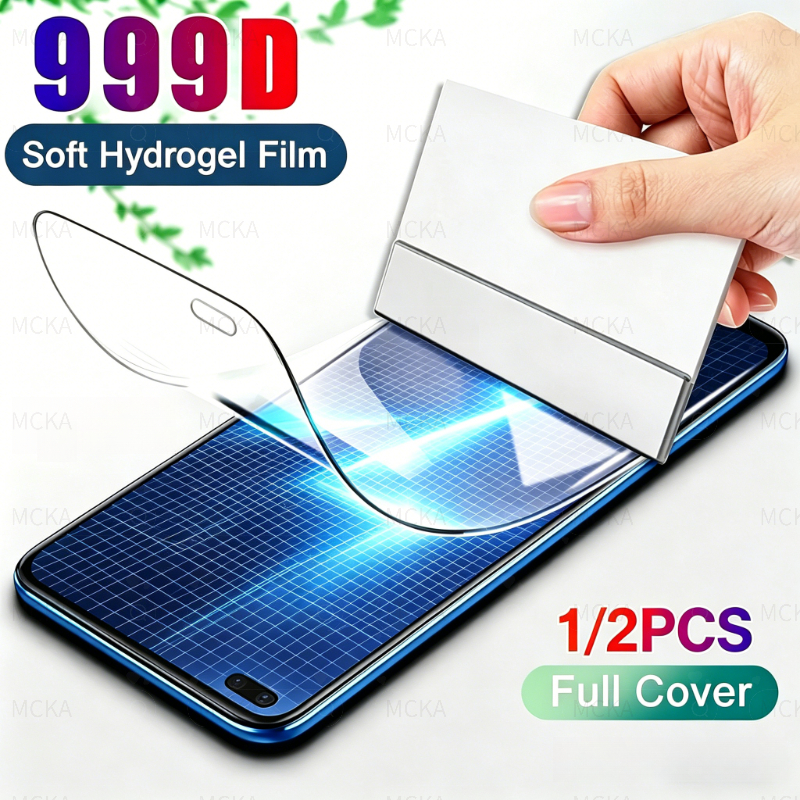 1/3Packหน้าจอโค้งฟิล์มHydrogelสําหรับVIVO V40 V40E V29e V30 v25 V21S V23 PRO Y78 Y28 Y38 Y100 Y21 Y7