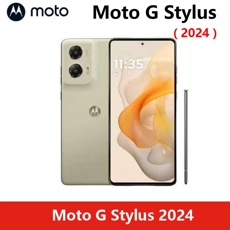 US Version Moto G Stylus 5G (2024) ปลดล็อค Motorola Moto G Stylus 5G (2024) XT2419 8GB RAM 128GB ROM