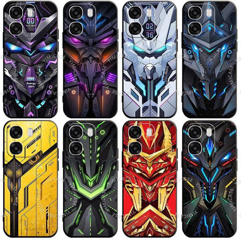 เคสสําหรับ OPPO A6 A6X 4G 5G CPH2831 CPH2817 CPH2783 CPH2819 mecha มุมขวาปกอ่อน