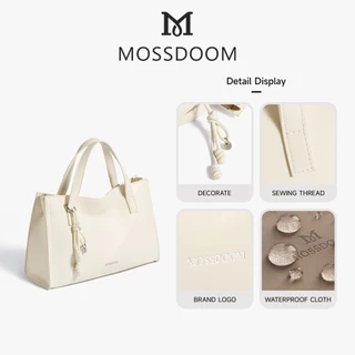 MOSSDOOM Vala Bag กระเป๋าถือสุดคลาสสิค สไตล์เรียบหรู พร้อมสายสะพายข้างปรับระดับได้