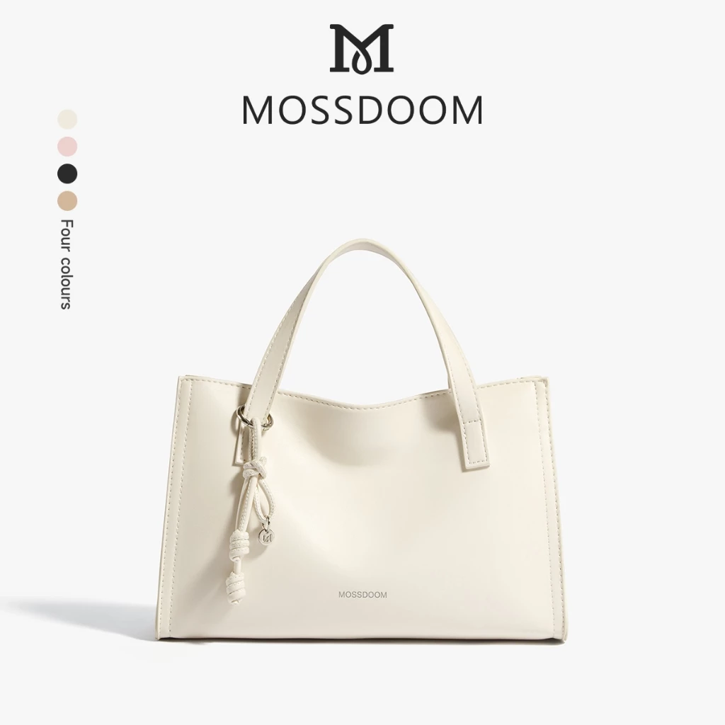 MOSSDOOM Vala Bag กระเป๋าถือสุดคลาสสิค สไตล์เรียบหรู พร้อมสายสะพายข้างปรับระดับได้