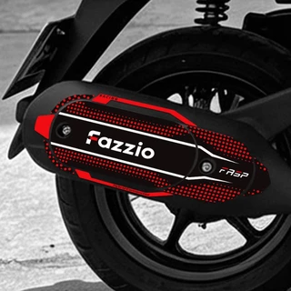 Yamaha fazzio สติ๊กเกอร์ครอบท่อ ท่อไอเสีย muffler ฝาครอบ decals กำหนดเอง