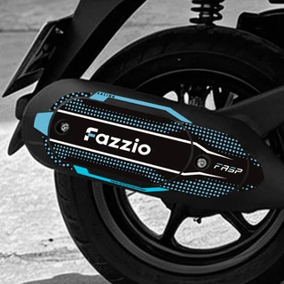 Yamaha fazzio สติ๊กเกอร์ครอบท่อ ท่อไอเสีย muffler ฝาครอบ decals กำหนดเอง