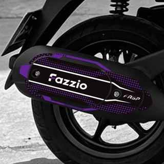 Yamaha fazzio สติ๊กเกอร์ครอบท่อ ท่อไอเสีย muffler ฝาครอบ decals กำหนดเอง