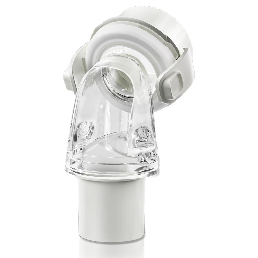 ขั้วต่อข้อศอก F20 F30 เข้ากันได้กับหน้ากาก Airfit F20/F30, ข้อศอกทดแทนพร้อม Triple 360° หมุนหมุน