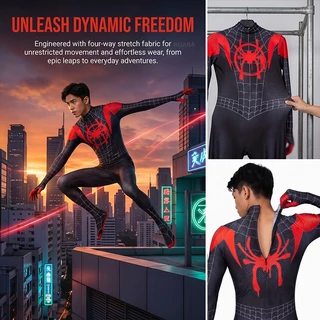 🚚ส่งจากไทย🚚ชุดสไปเดอร์แมนผู้ใหญ่ Spider Man spidermanผู้ใหญ่ Black Panther Iron Man Spider Gwen คอสเพลย์ Zentai Jump ชุดสไปเดอร์แมนสำหรับผู้ใหญ่ เครื่องแต่งกายกระโดดแบบZentai Gwen และลายเสือดำ ไอรอนแมน